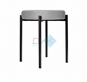 Табурет M DikLine, B22 GREY, ножки черные