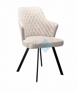 Стул DikLine 345 C103 крем, ножки черные